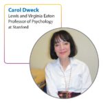 Carol Dweck Lewis and Virginia Eaton Professor of Psychology at Stanford 